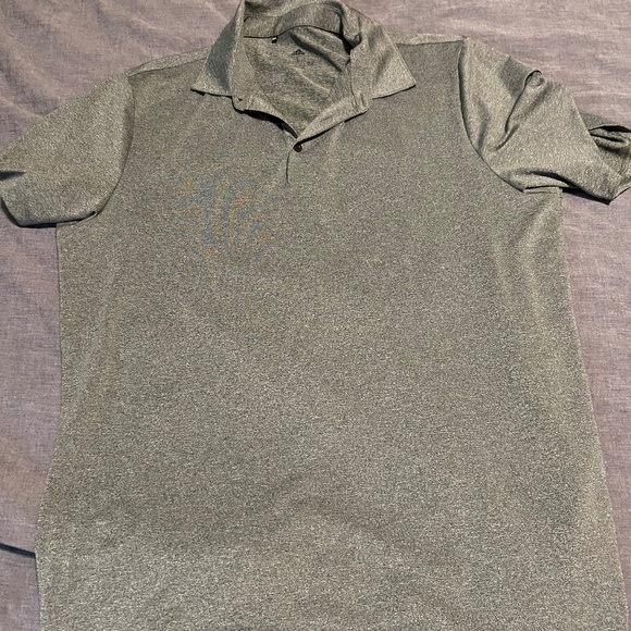 Mens Large Grey Adidas Golf Shirt - Picture 1 of 3